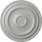 Ekena Millwork Giana Ceiling Medallion (Fits Canopies up to 7 7/8"), Hand-Painted Frost, 32 5/8"OD x 1 1/2"P CM32GIFRF - alternate 1